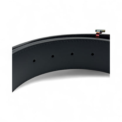 KidSuper LV Initials 40mm Reversible Monogram Belt