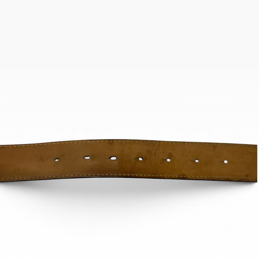 BB Logo Suede Belt