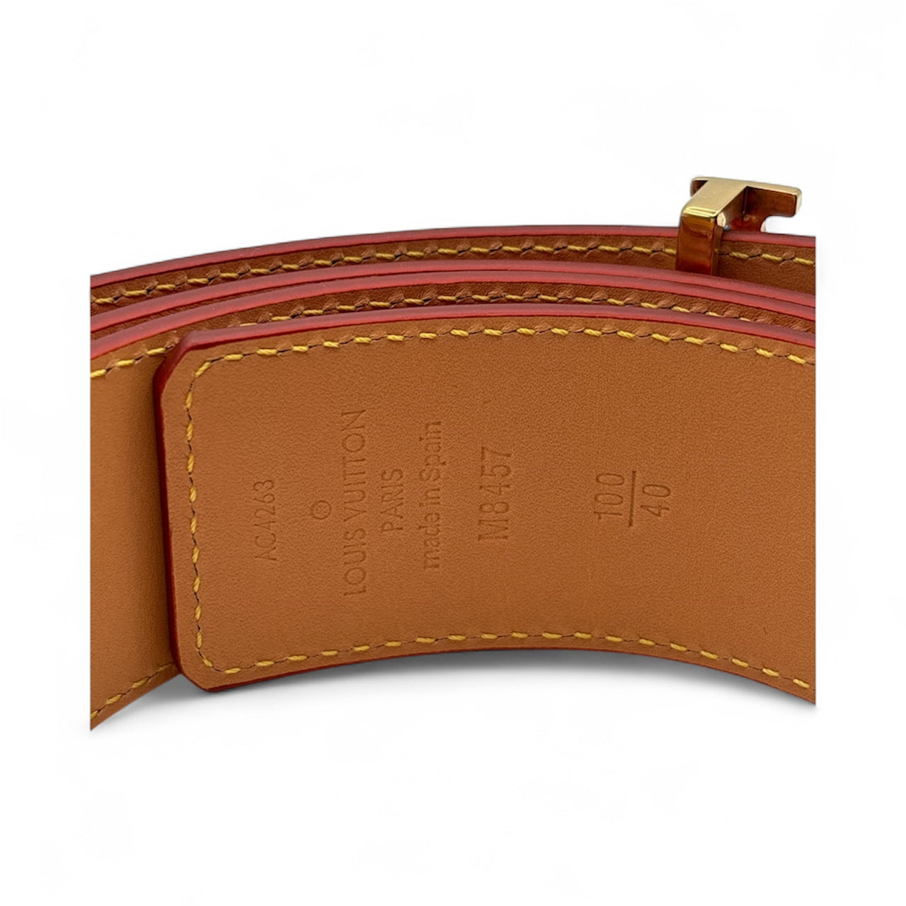 LV Initials 40mm Monogram Reversible Belt