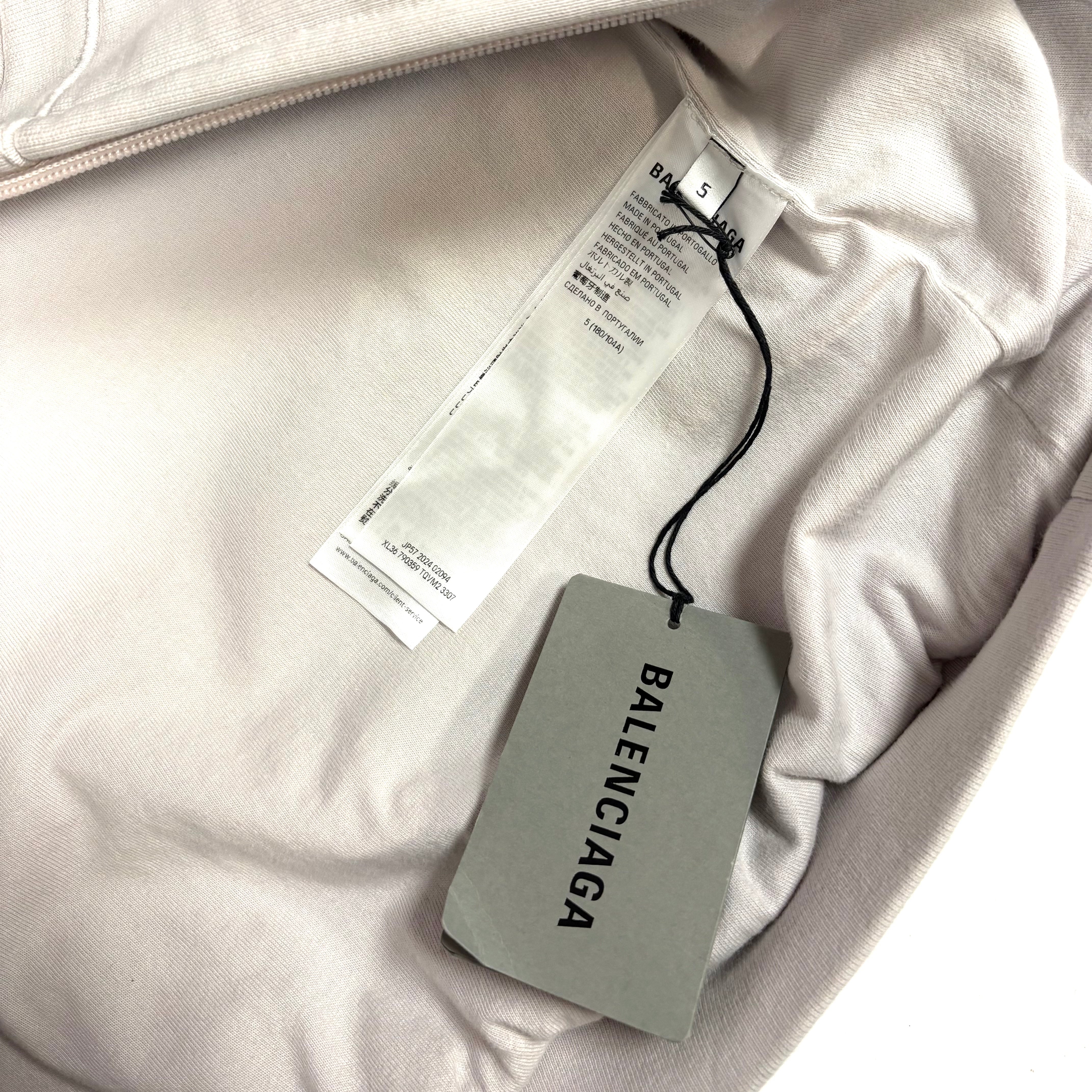 FW24 Unity Sports Icon Padded Zip-Up Hoodie