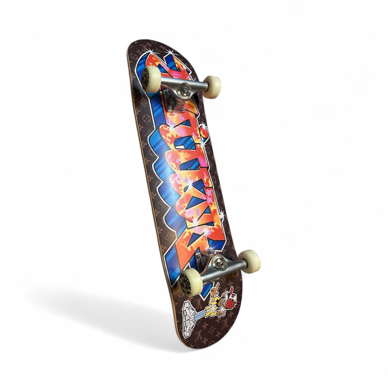 Monogram Graffiti Skateboard