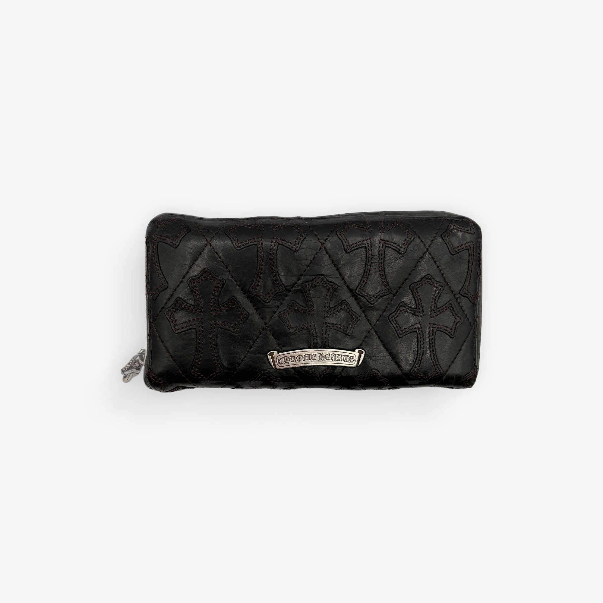 Cemetery Cross Long Wallet