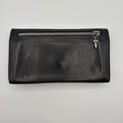 Snap Bifold Dagger Zip Long Wallet