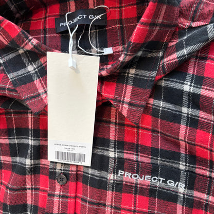 Upside Down Flannel Shirt