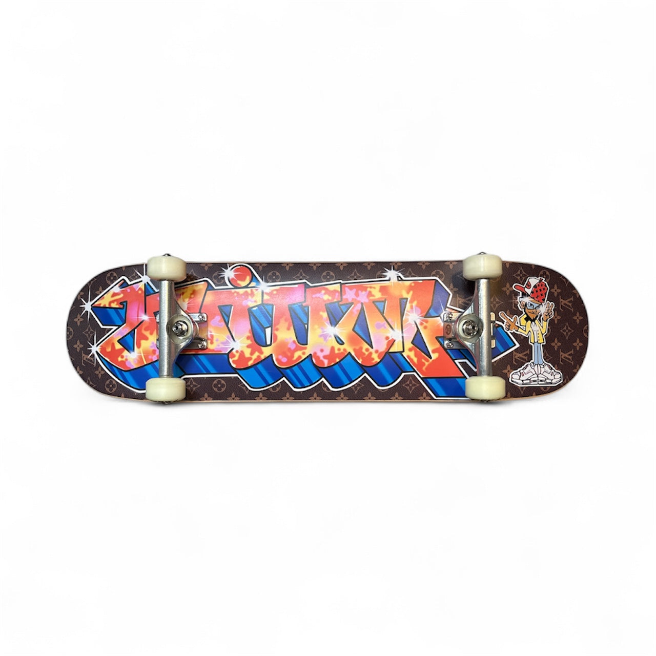Monogram Graffiti Skateboard
