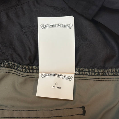 Chrome Hearts Nylon & Leather Work Pants