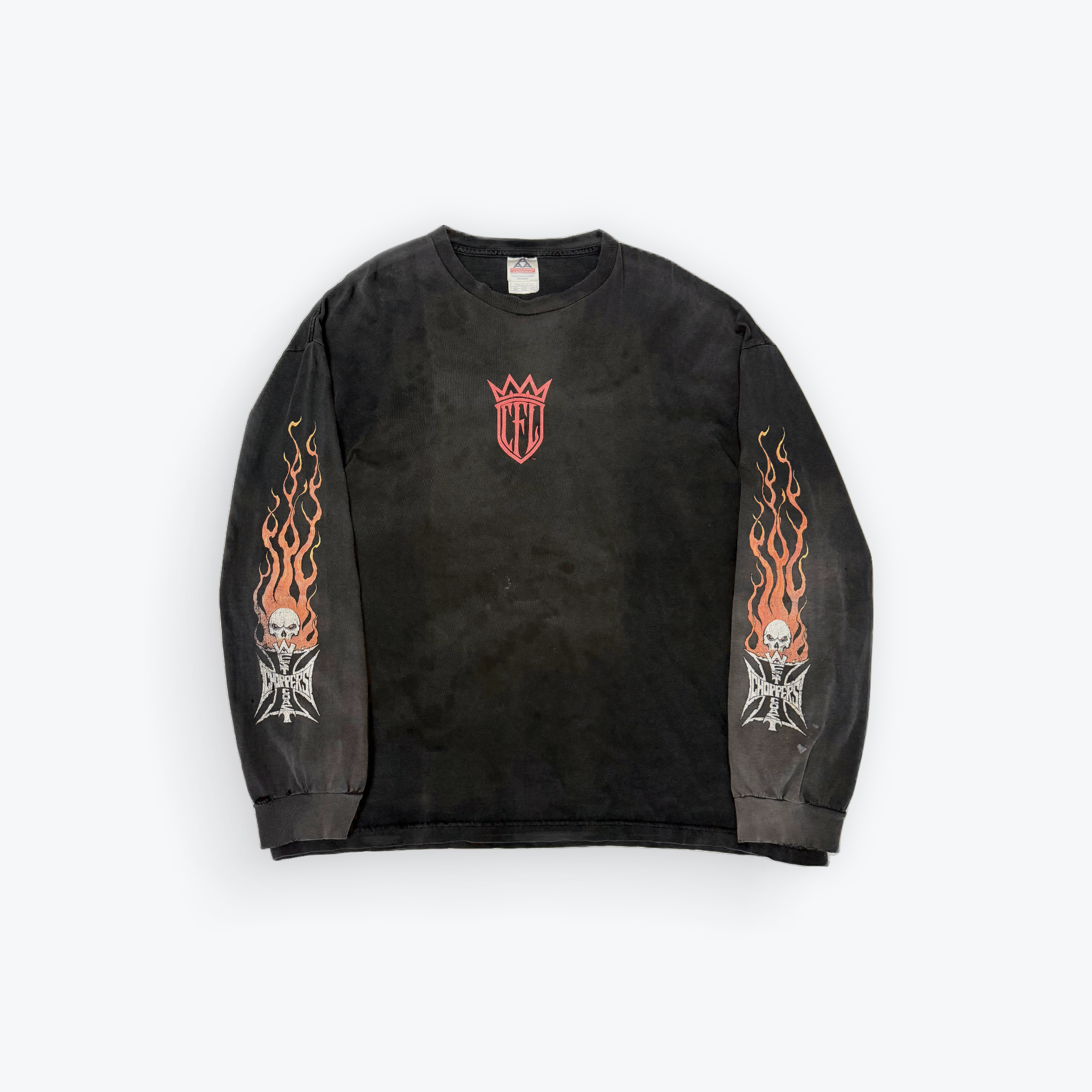 90’s Thrashed West Coast Choppers CFL Longsleeve Tee