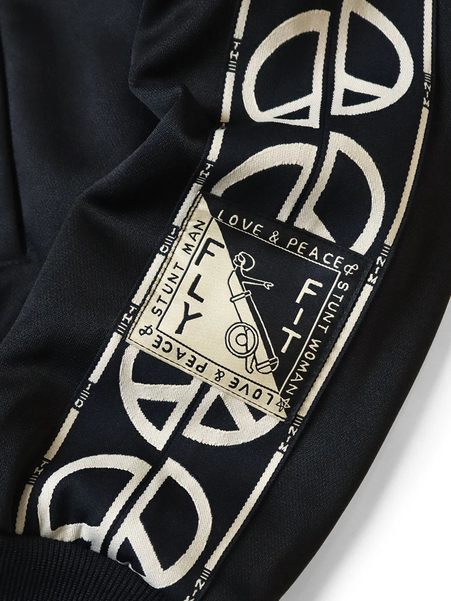 Smooth Jersey Peace Track Jacket
