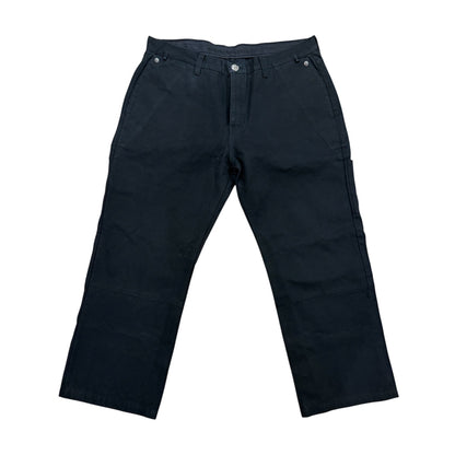 Cross Patch Hidden Knee Work Pants
