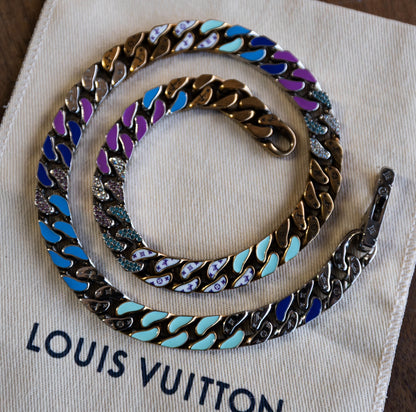 Chainlink Patches Necklace