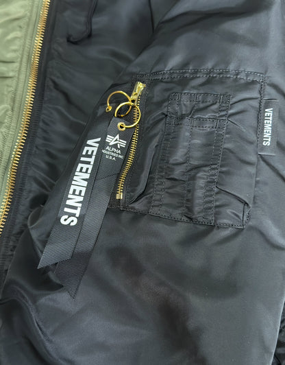 Split Hooded Reversible Bomber Jacket