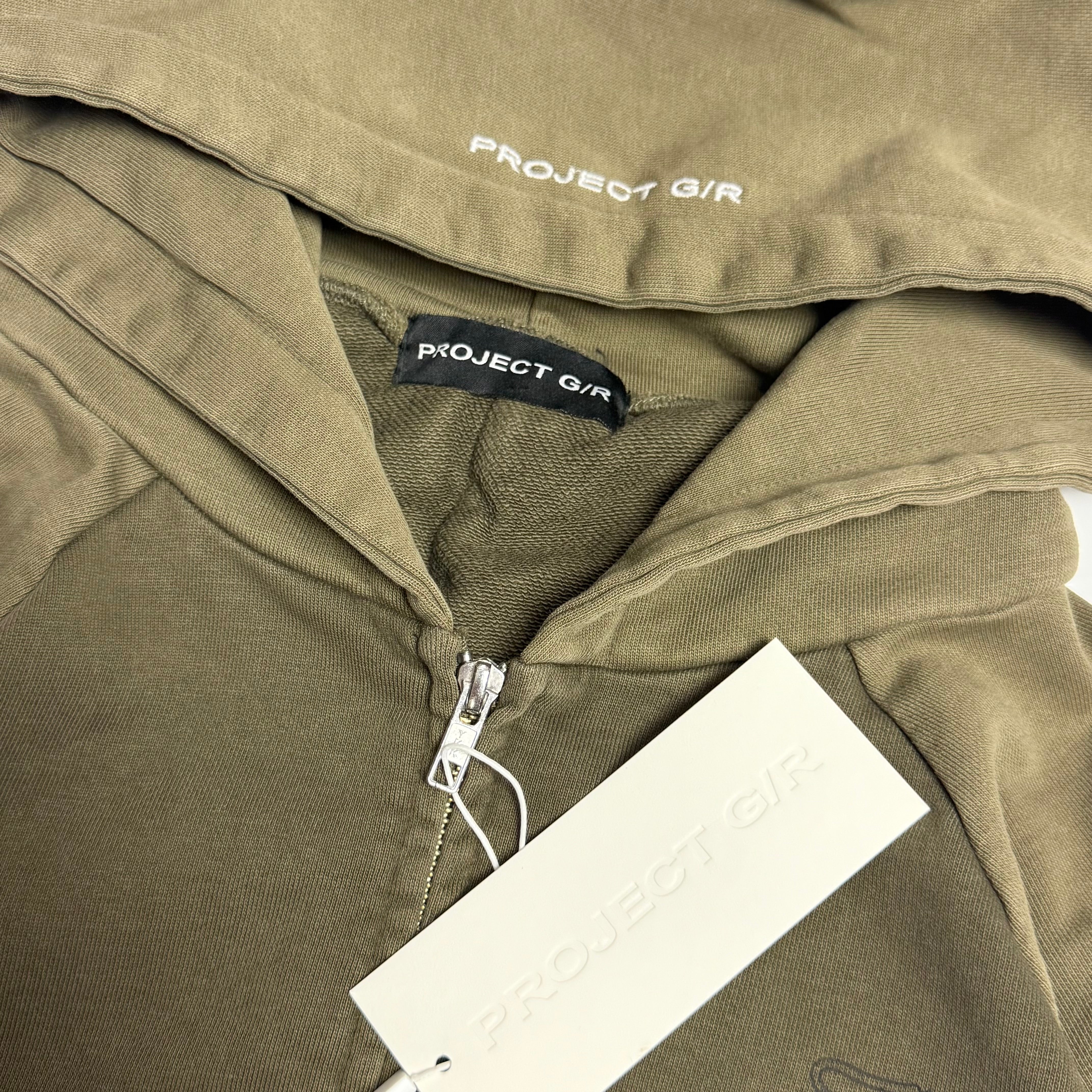 USMC Reconstructed Zip-Up Hoodie