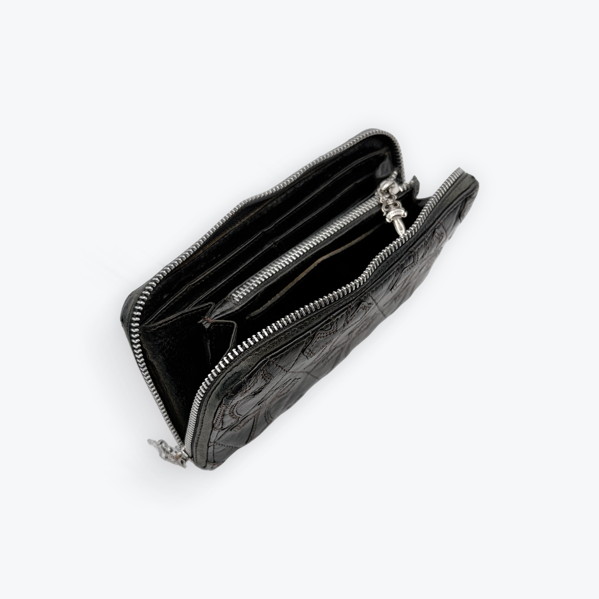 Cemetery Cross Long Wallet