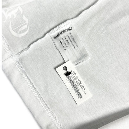 Neck Logo Tee (White/Blue)