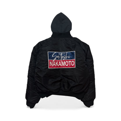 Off-Road Hooded Bomber Jacket