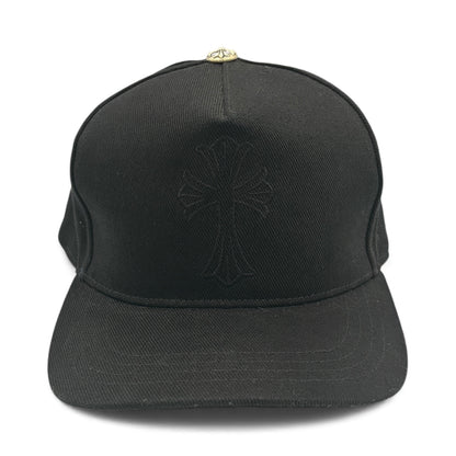 Tonal Embroidered Cross Hat