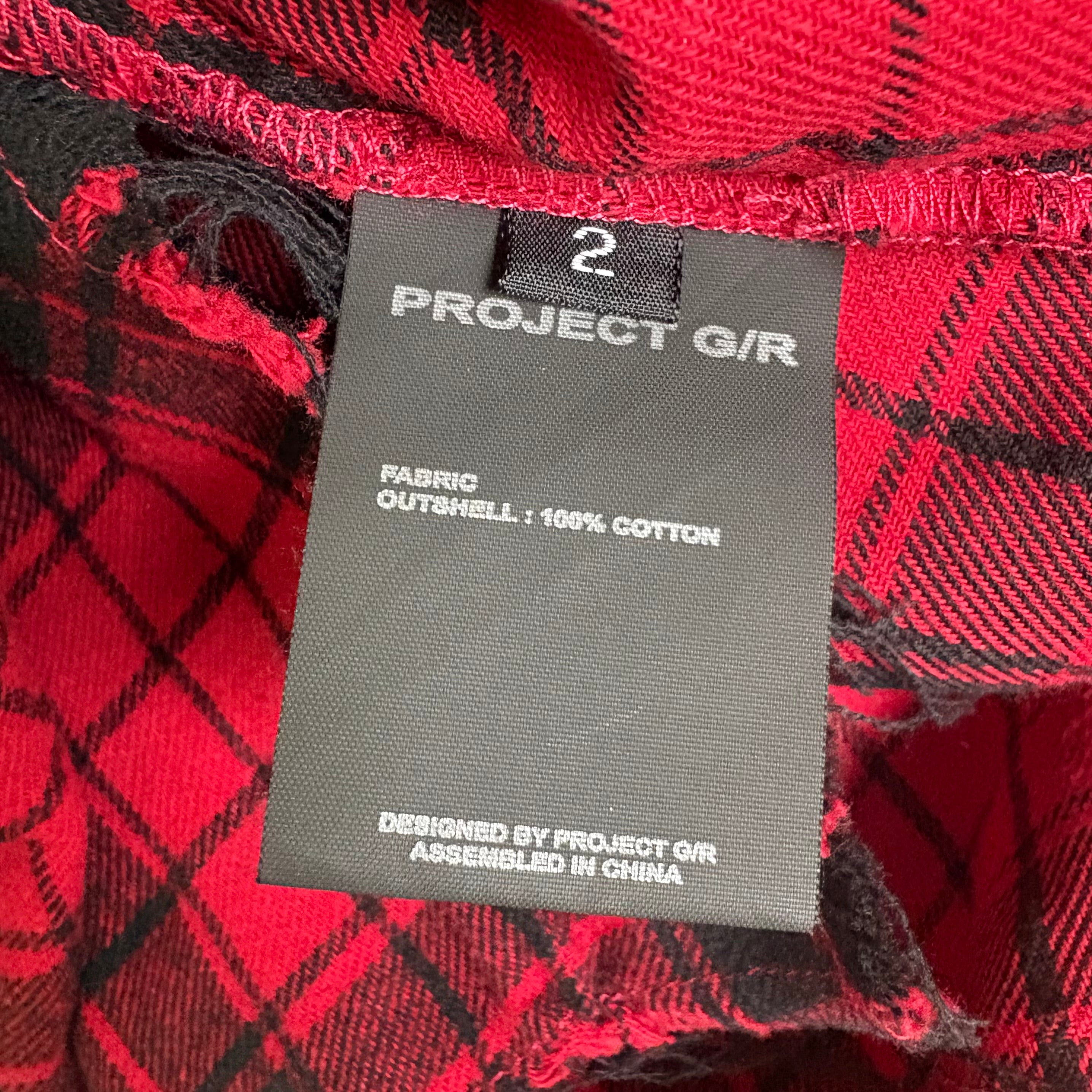 Upside Down Flannel Shirt