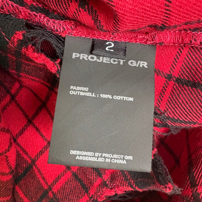 Upside Down Flannel Shirt