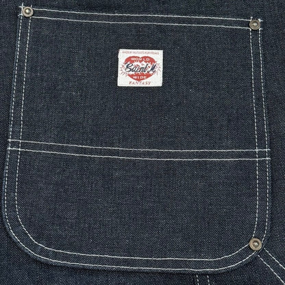 Straight Leg Logo Appliquéd Denim Shorts