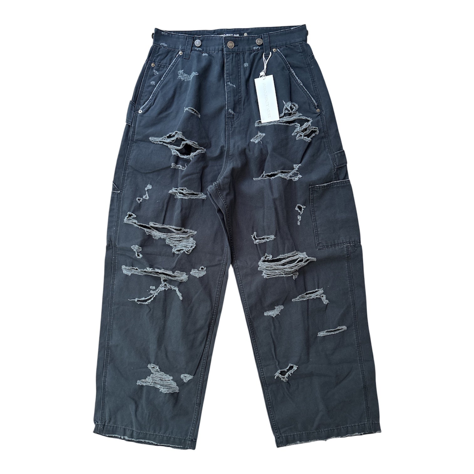 Distressed Work Pants