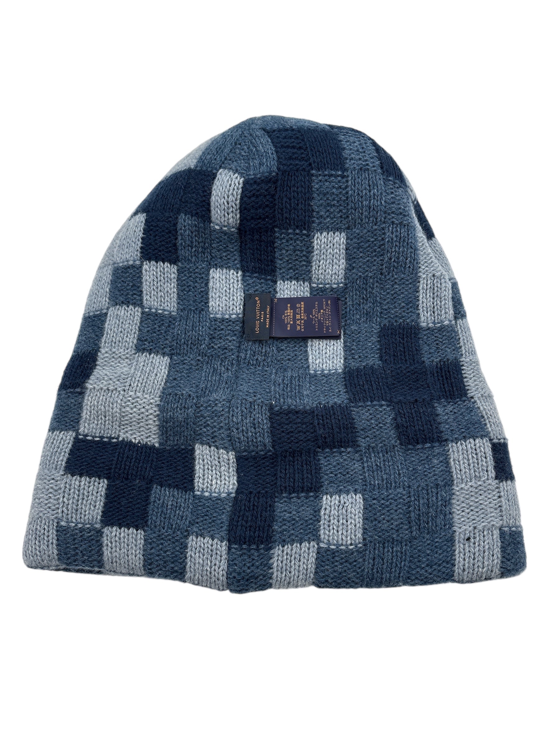 Damier Denim Beanie