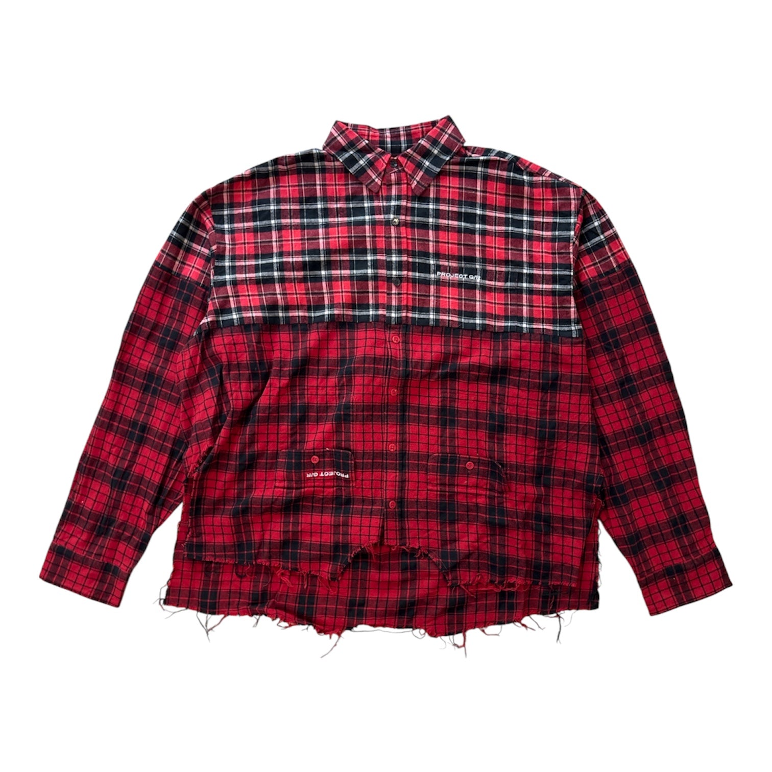 Upside Down Flannel Shirt