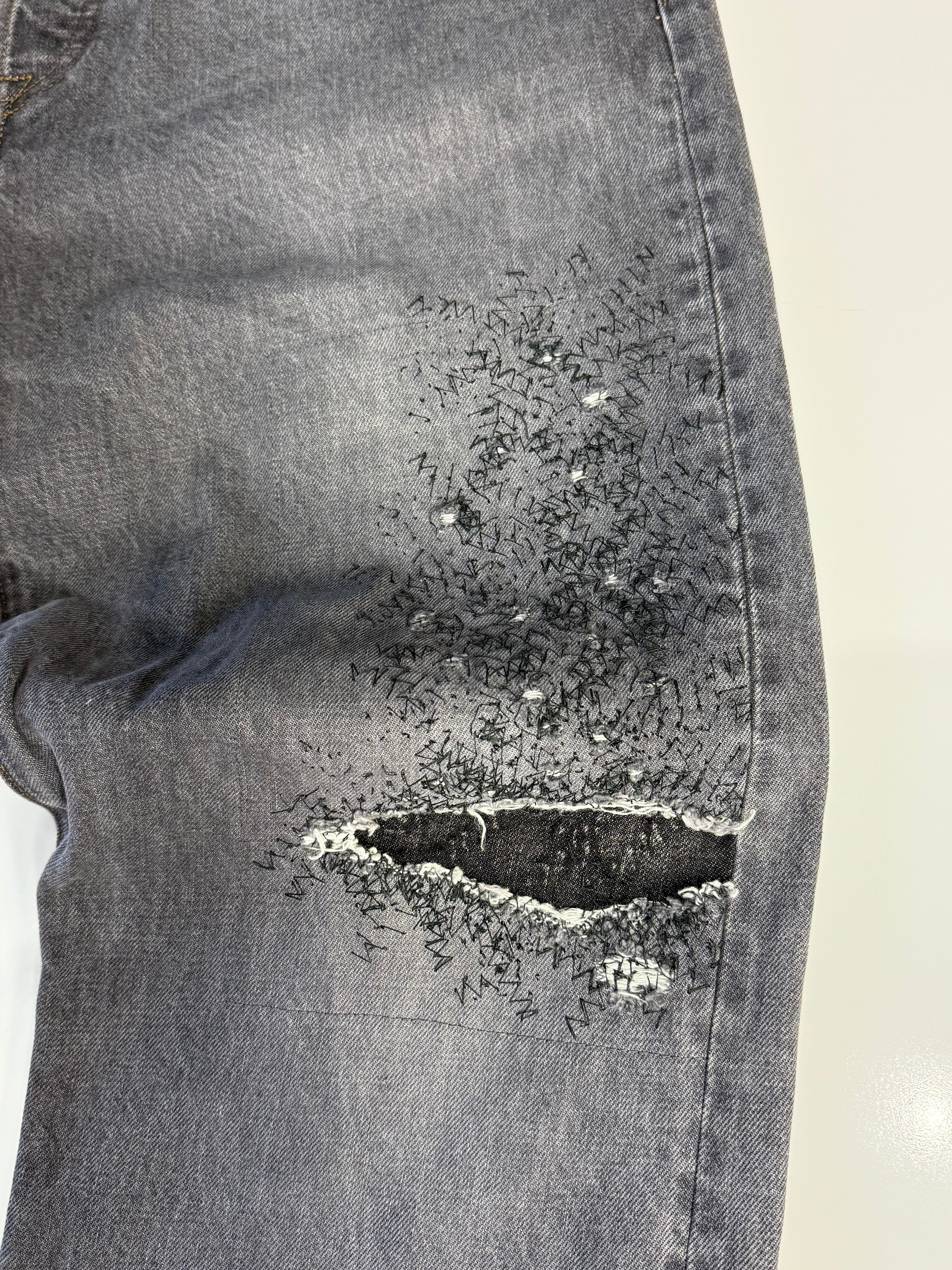 5P Monkey Cisco Distressed Denim