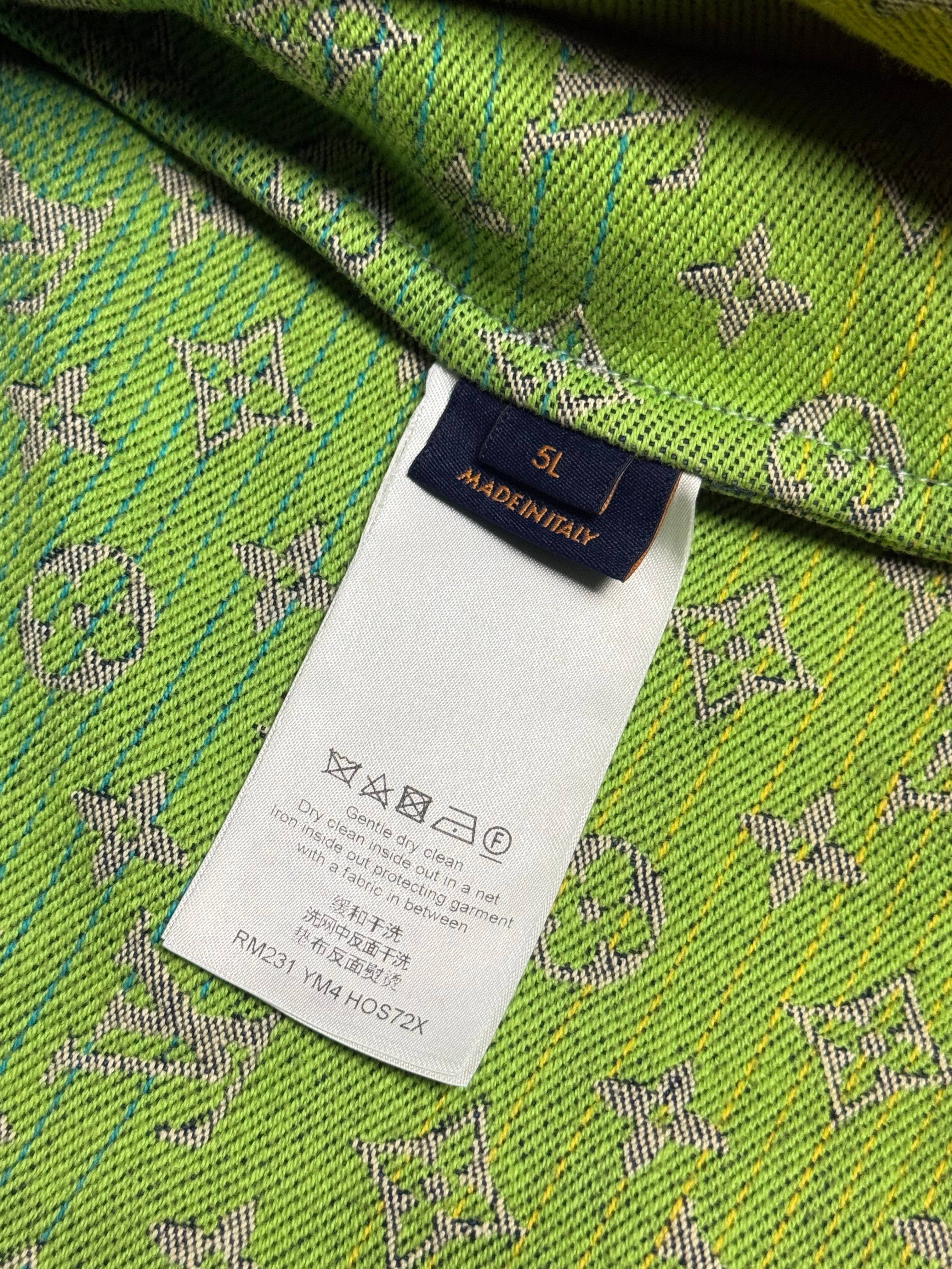 Gradient Monogram Denim Shirt