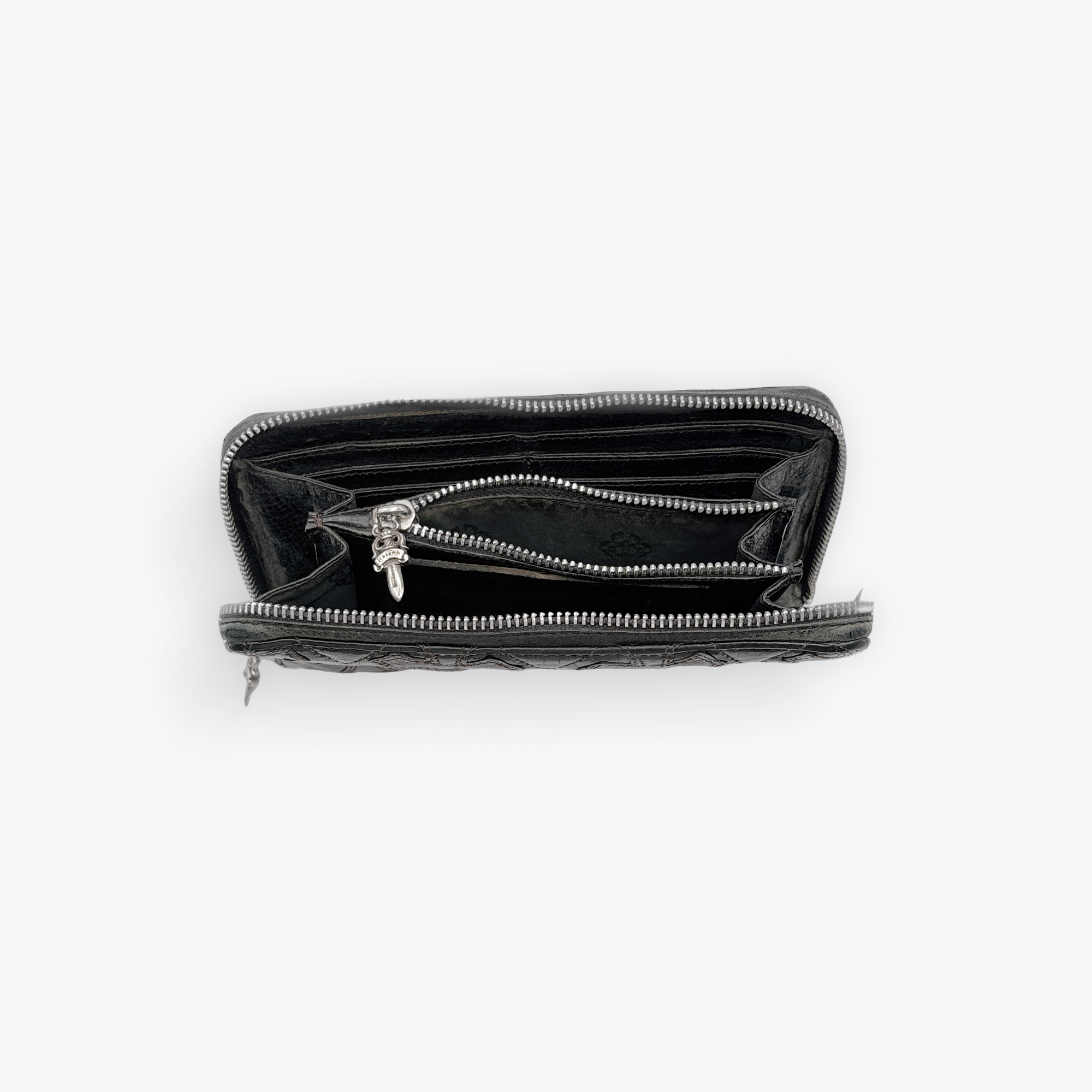 Cemetery Cross Long Wallet