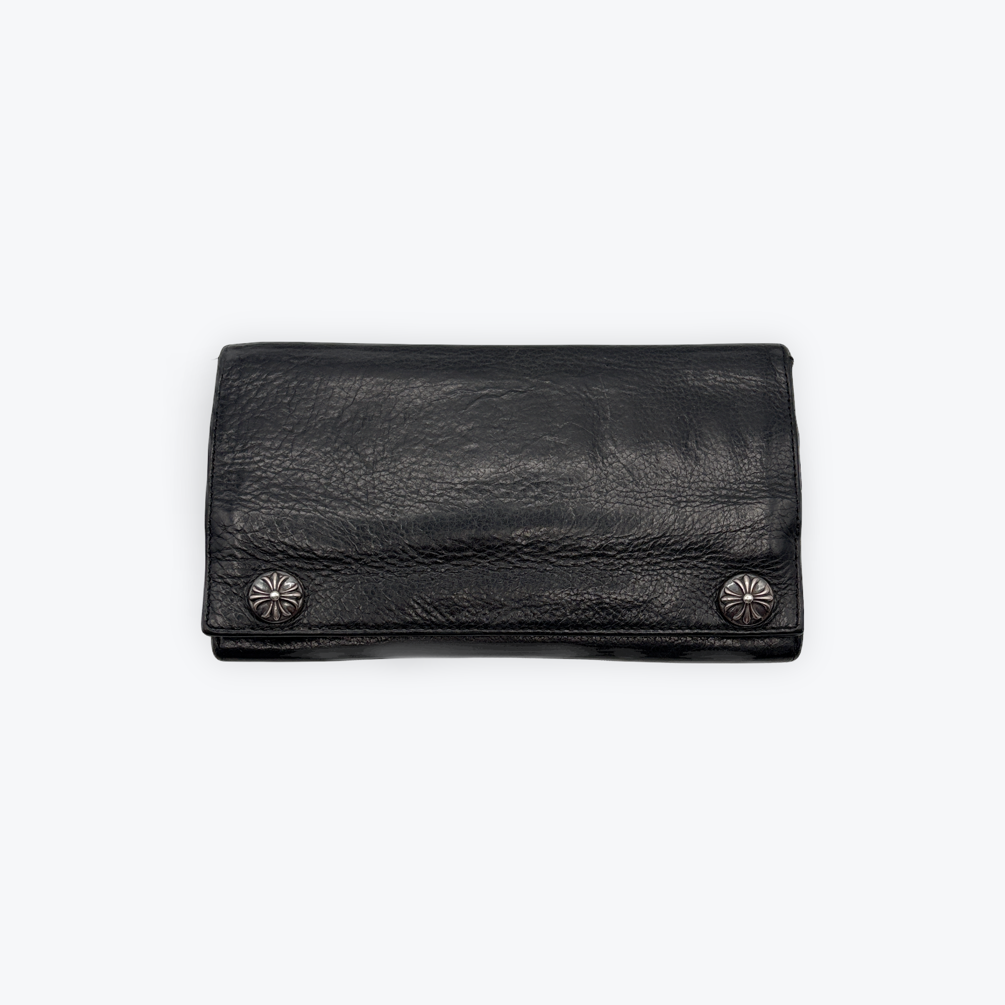 Snap Bifold Dagger Zip Long Wallet