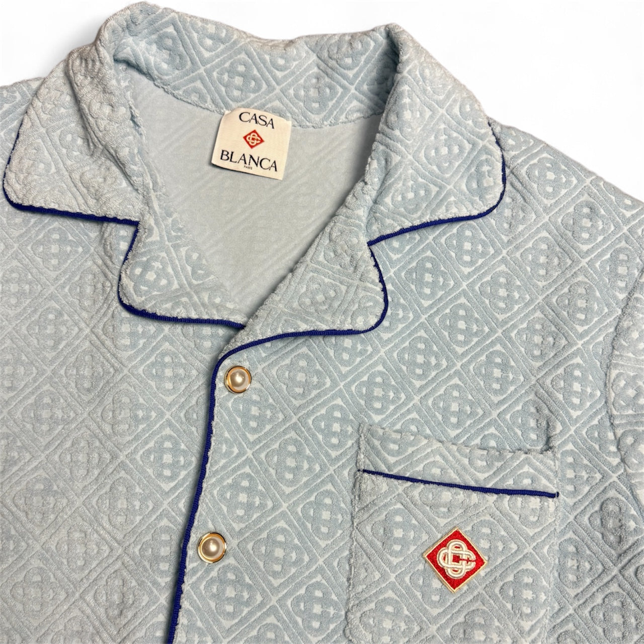 Monogram Toweling Short Sleeve Shirt