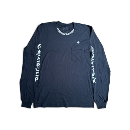 Neck Logo Long Sleeve Tee