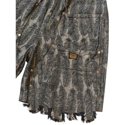 Magpie Double Knee Denim Shorts