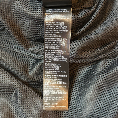 Lion Crest Hooded Leather Track Jacket