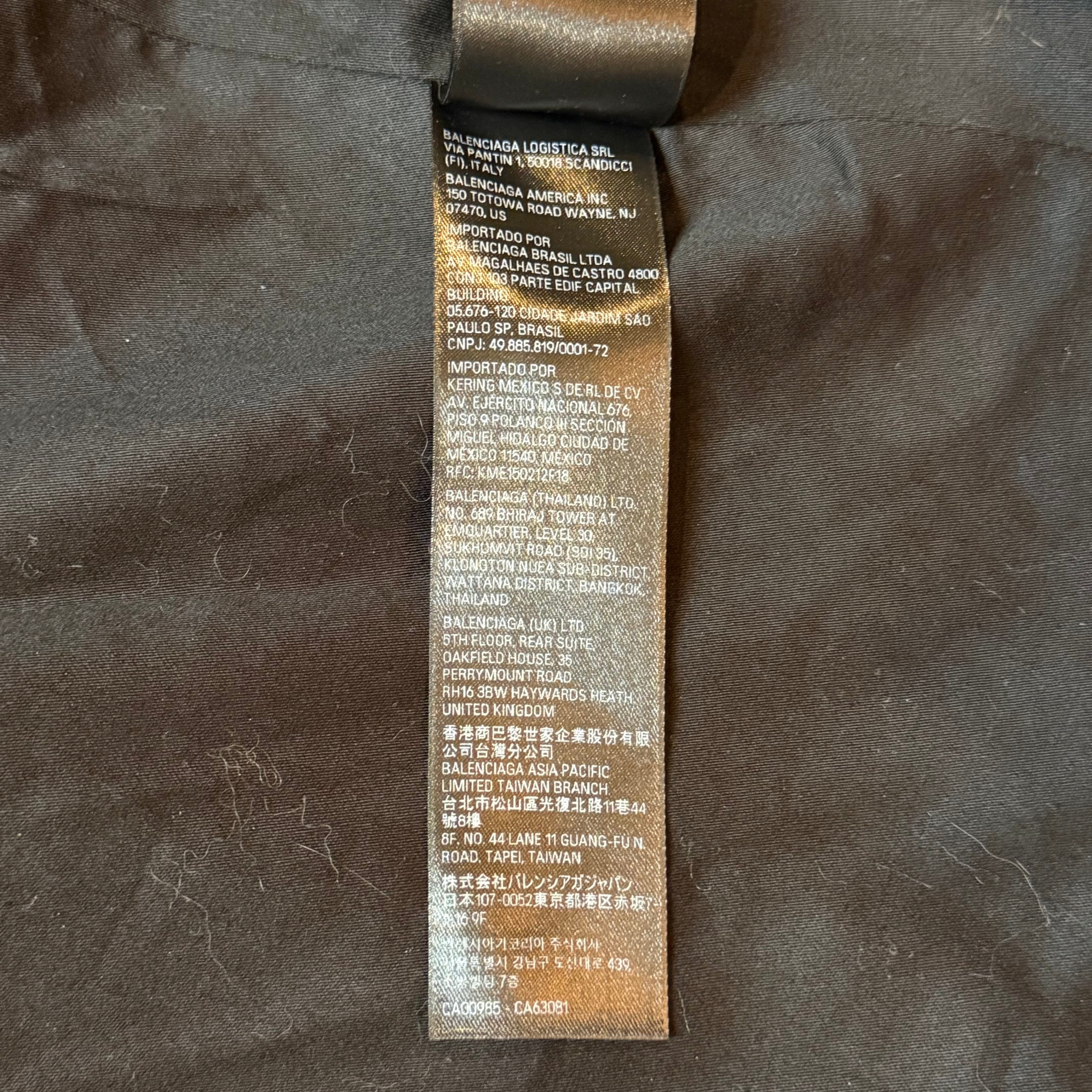 Unity Logo Denim Racer Jacket