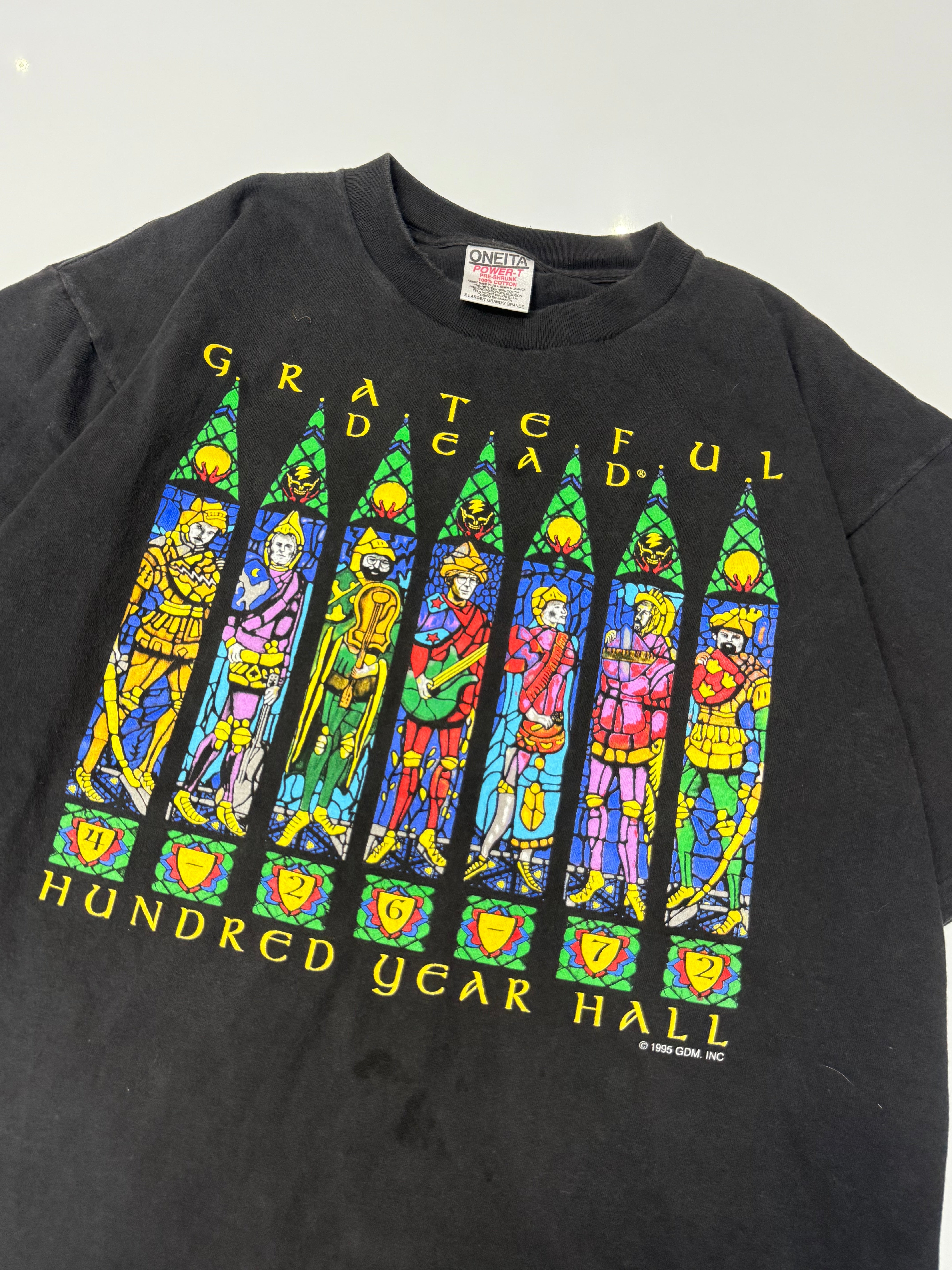‘95 Grateful Dead Stained Glass Tee