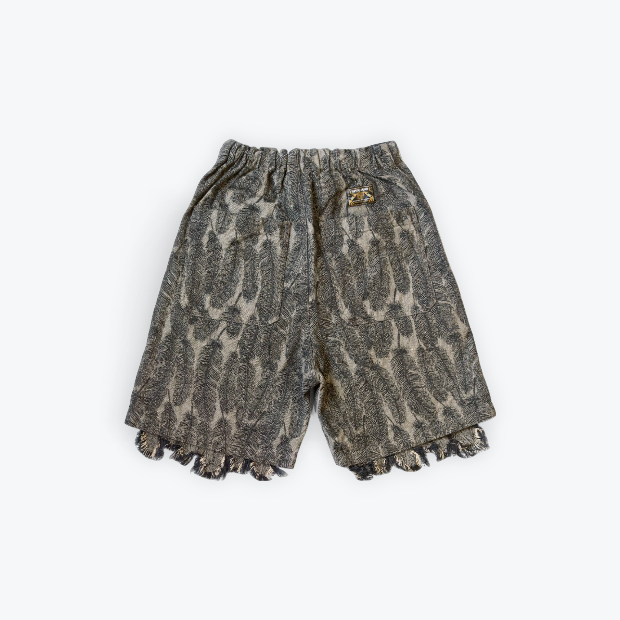 Magpie Double Knee Denim Shorts