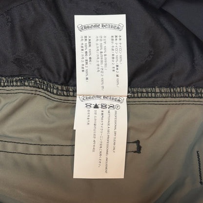 Chrome Hearts Nylon & Leather Work Pants