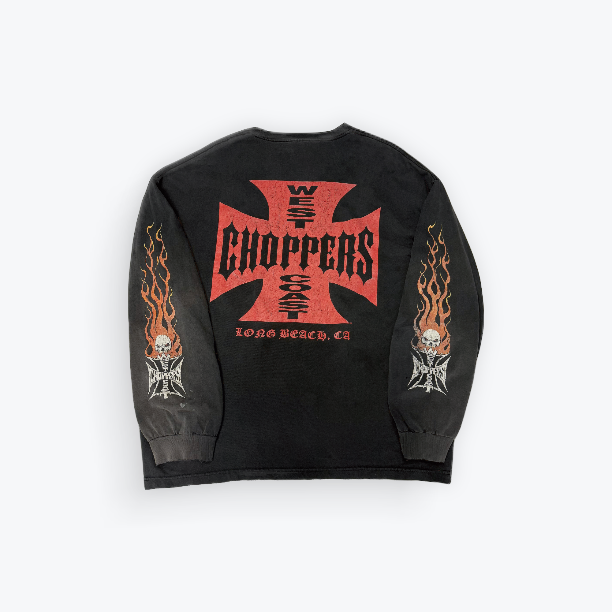 90’s Thrashed West Coast Choppers CFL Longsleeve Tee