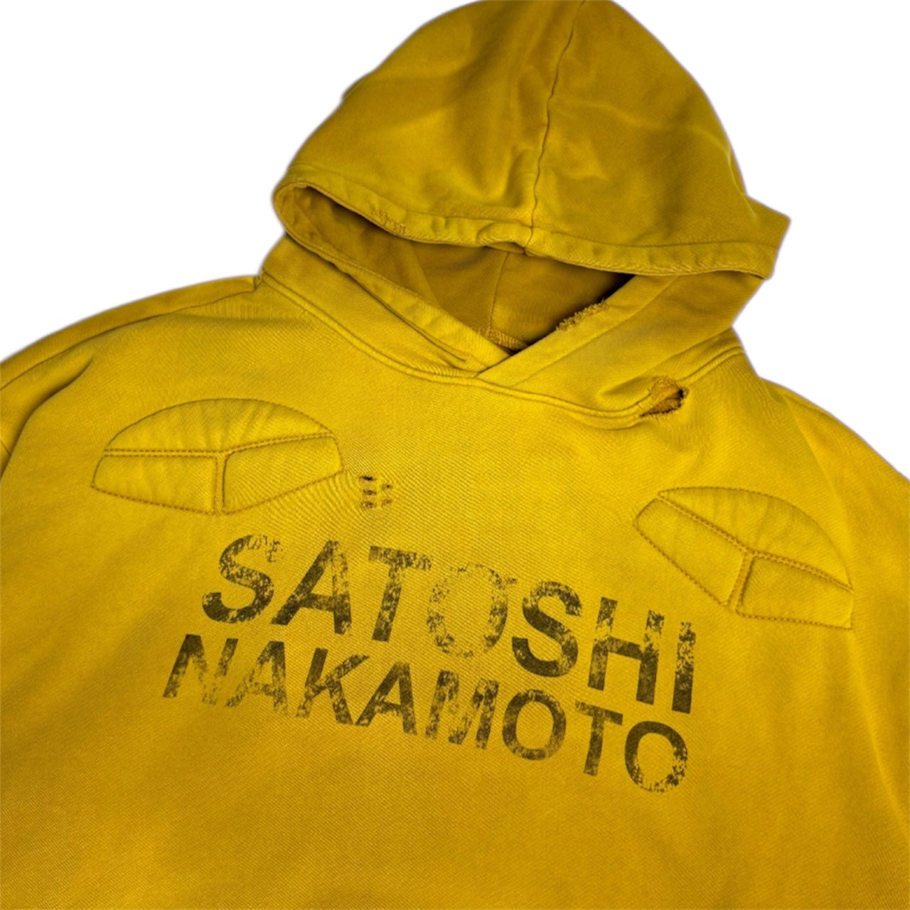 Yellow Moto Hoodie
