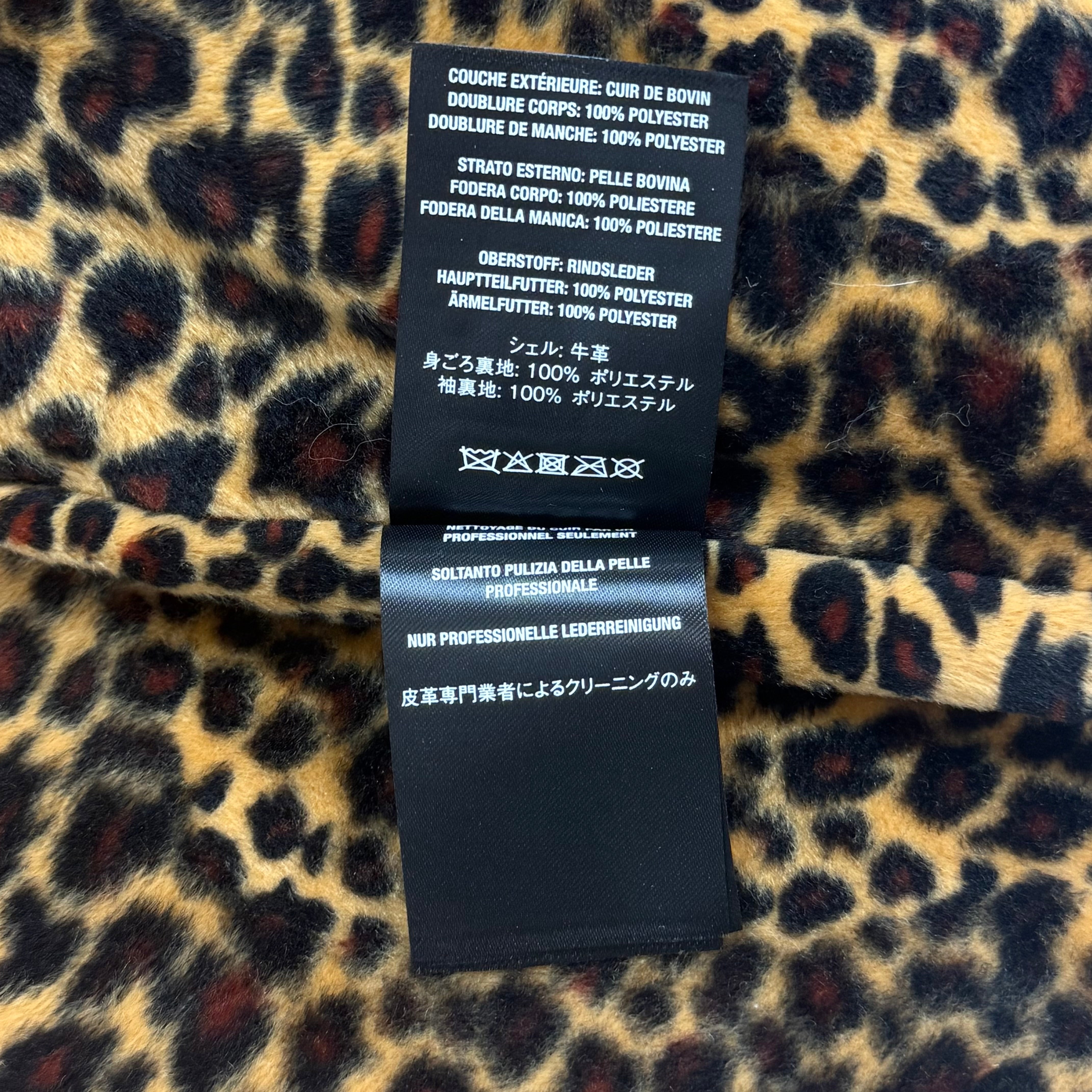 Schott NYC Leather Racer Jacket (FW24)