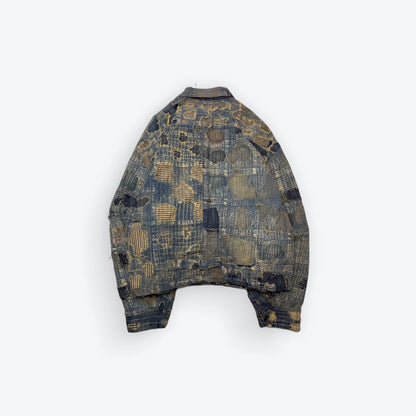 1st Spring Boro Denim Zip-Up