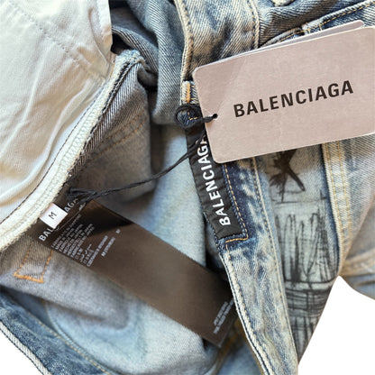 FW24 Baggy Graffiti Denim