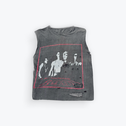 ‘91 Jane’s Addiction Thrashed Cutoff Band Tee