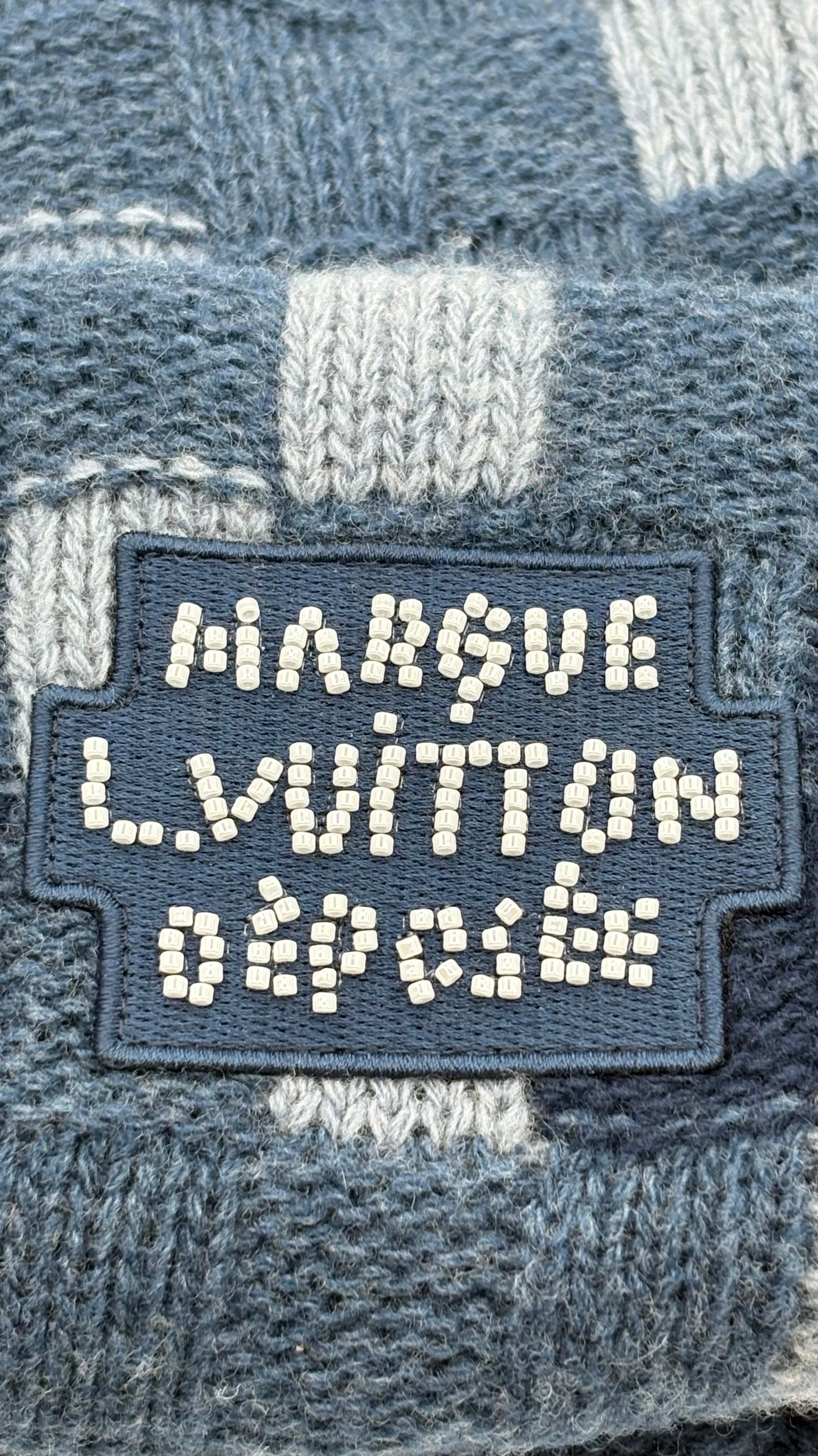 Damier Denim Beanie