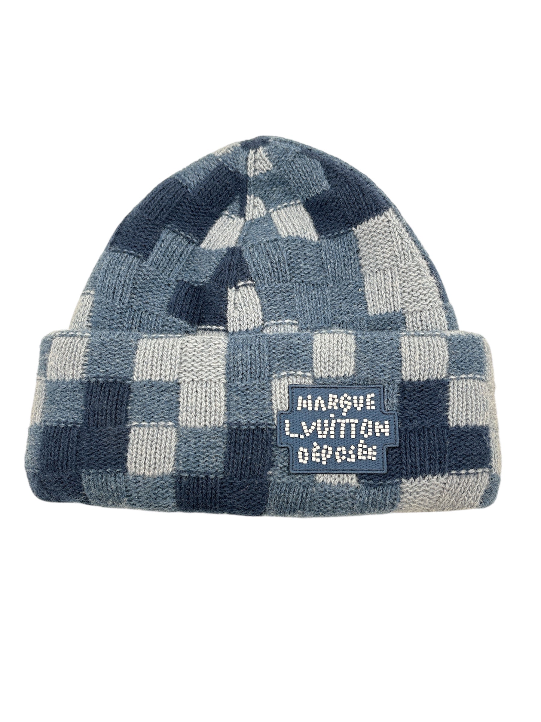 Damier Denim Beanie