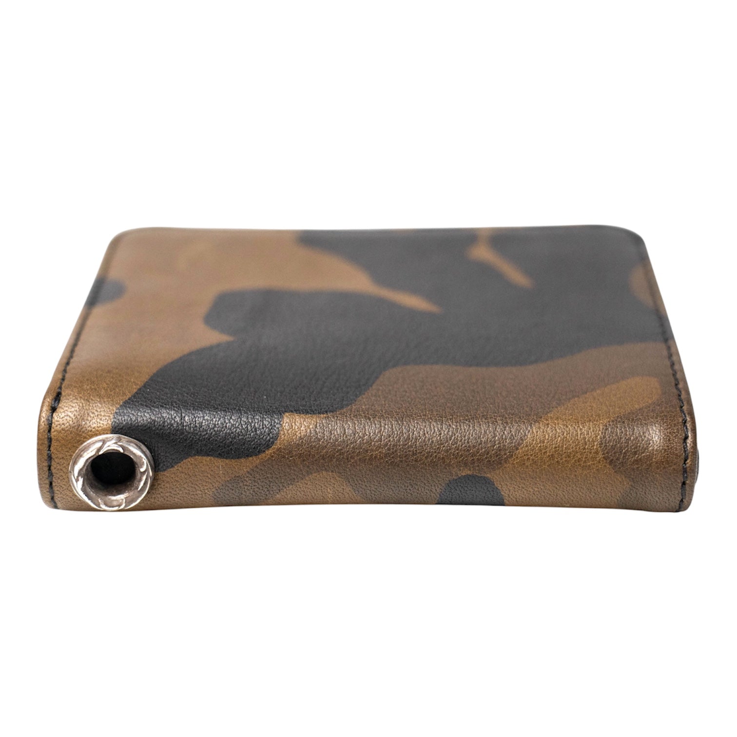 Camouflage Leather Bifold Wallet