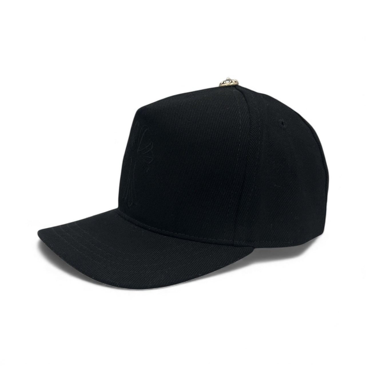 Tonal Embroidered Cross Hat