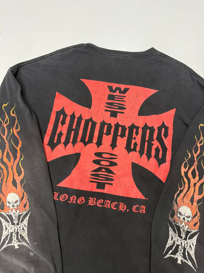 90’s Thrashed West Coast Choppers CFL Longsleeve Tee