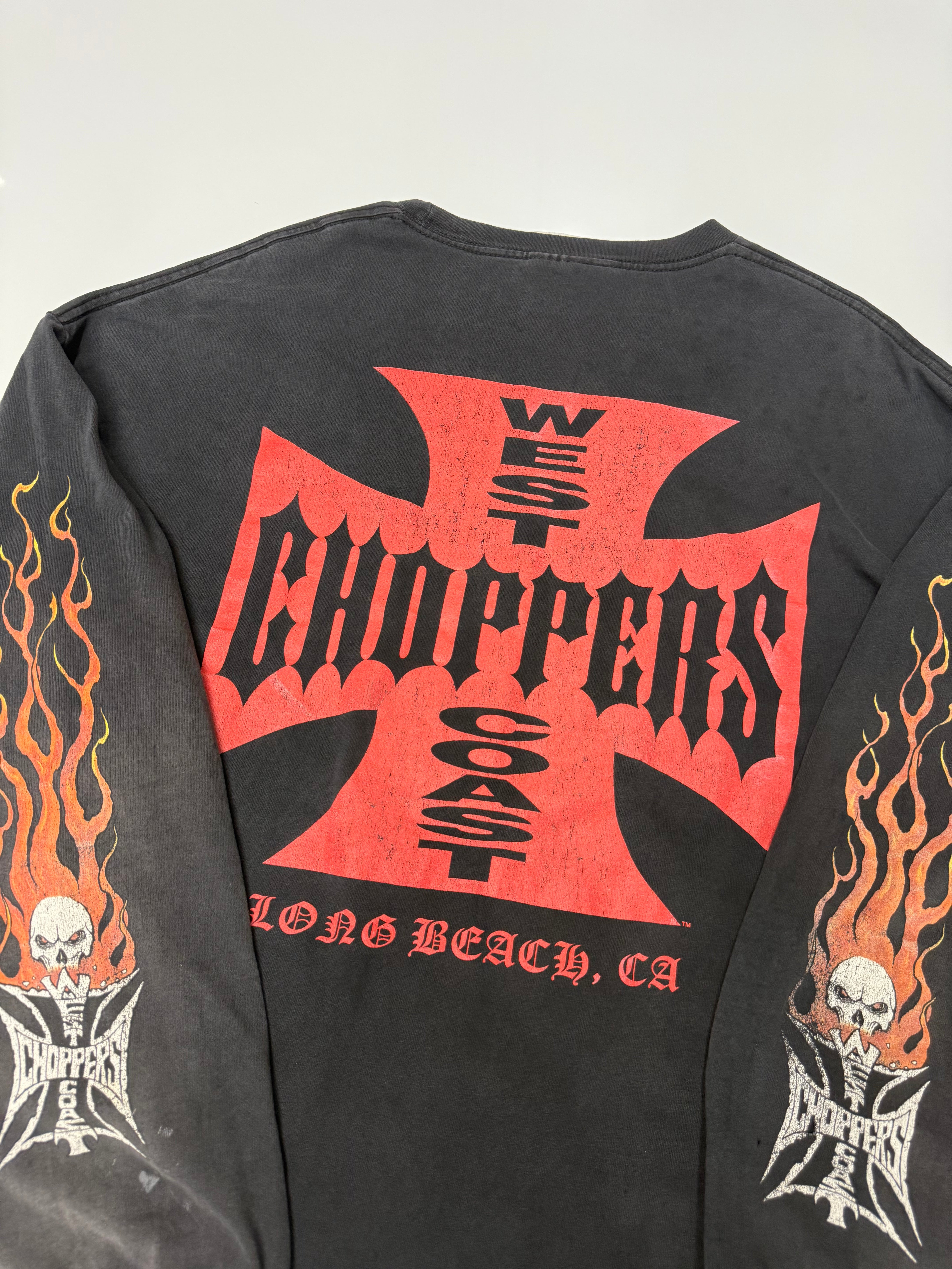 90’s Thrashed West Coast Choppers CFL Longsleeve Tee